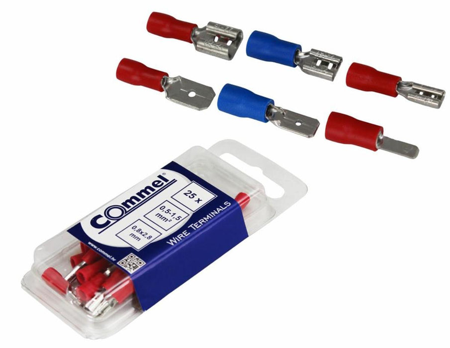 CABLE SHOOT M+F 0.8X4.75MM 10+10 PCS
