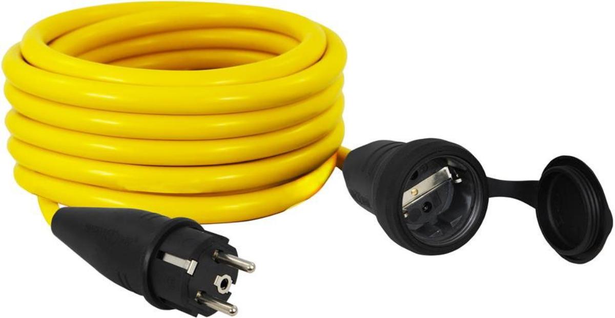 EXTENSION 10M 3G1.5MM2 YELLOW IP44 COMMEL