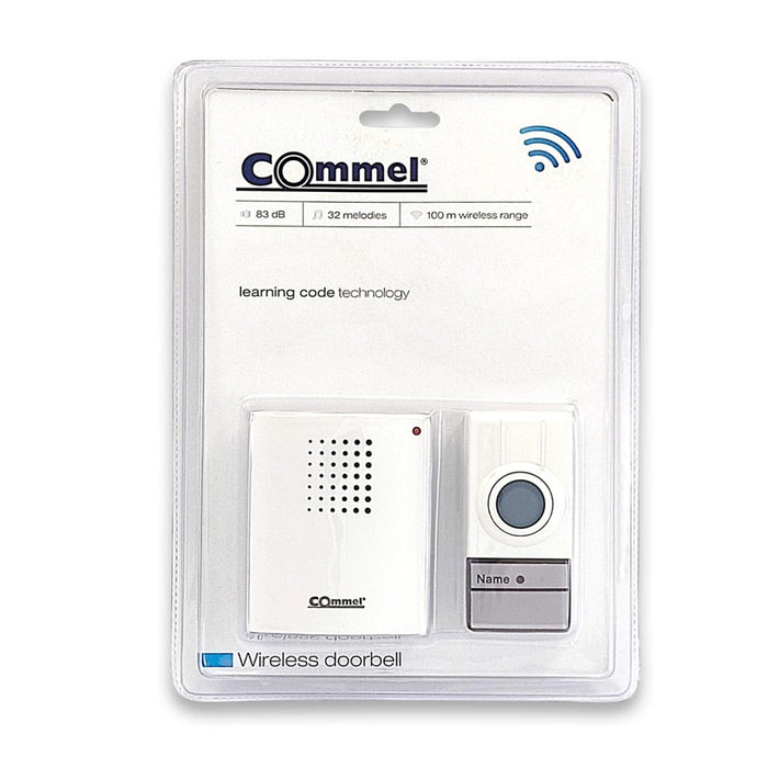 WIRELESS BELL WHITE 100M COMMEL