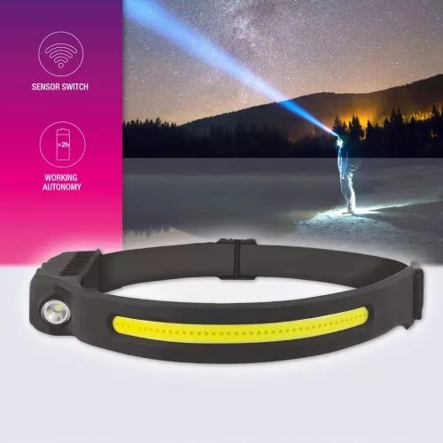 HEADLIGHT LED 4W 280LM 1200MAH COMMEL