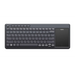 Compact Keyboard with touchpad RAPOO K2600 GRAY 16940 - Клавиатури<<<Компютърна