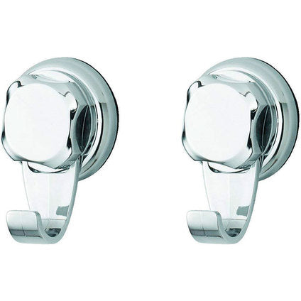 SMALL HOOKS-2PCS VACUUM BESTLOCK KITCHEN CHROME COMPACTOR