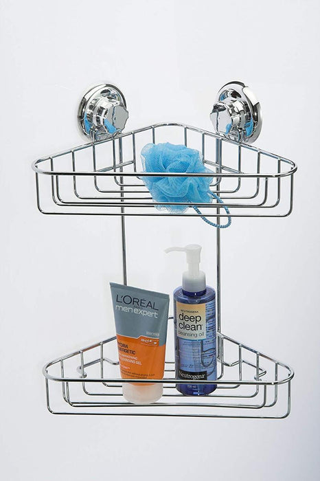 2-TIER CORNER SHELF BESTLOCK BATH