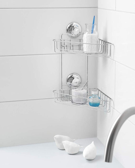 2-TIER CORNER SHELF BESTLOCK BATH