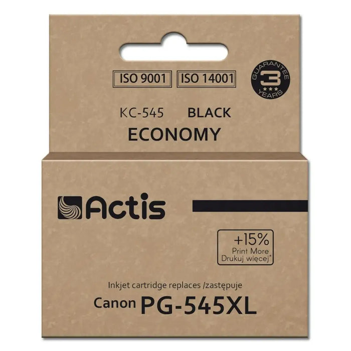 Compatible Ink Cartridge Actis KC-545 Black - Оригинални Касети с Мастило<<<Електроника Периферни и резервни