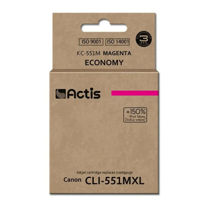 Compatible Ink Cartridge Actis KC-551M Magenta - Оригинални Касети с Мастило<<<Електроника Периферни и резервни