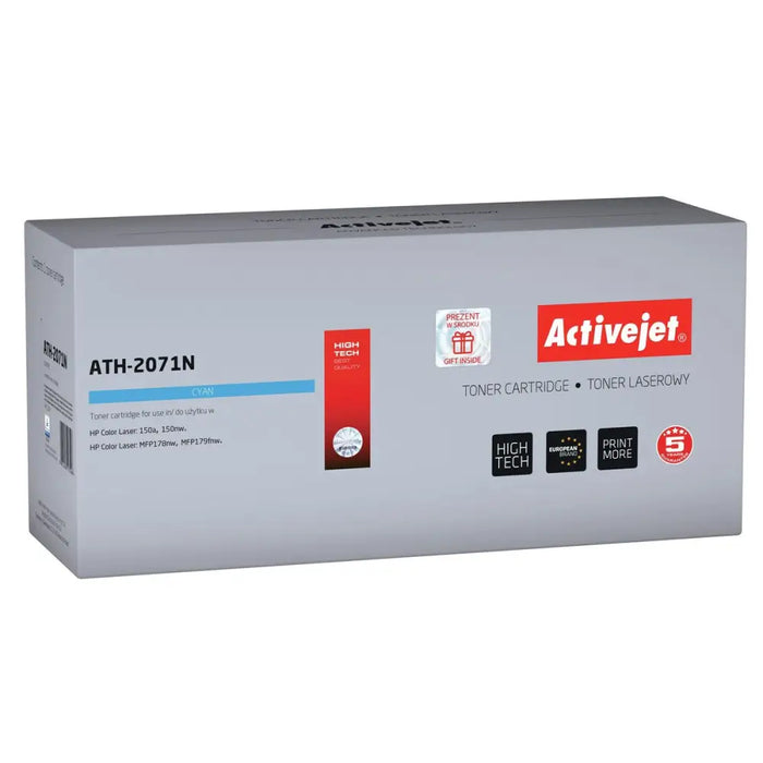 Compatible Toner Activejet ATH-2071N Cyan - Оригинални тонери<<<Електроника Периферни и резервни части<<<Компютри|