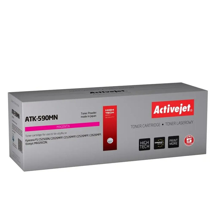 Compatible Toner Activejet ATK-590M Black Magenta - Оригинални тонери<<<Електроника Периферни и резервни