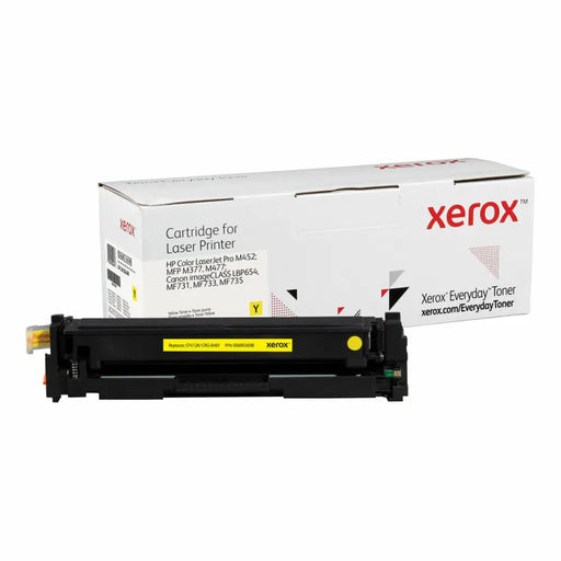 Compatible Toner Xerox CF412A/CRG-046Y Yellow - Оригинални тонери<<<Електроника Периферни и резервни части<<<Компютри|