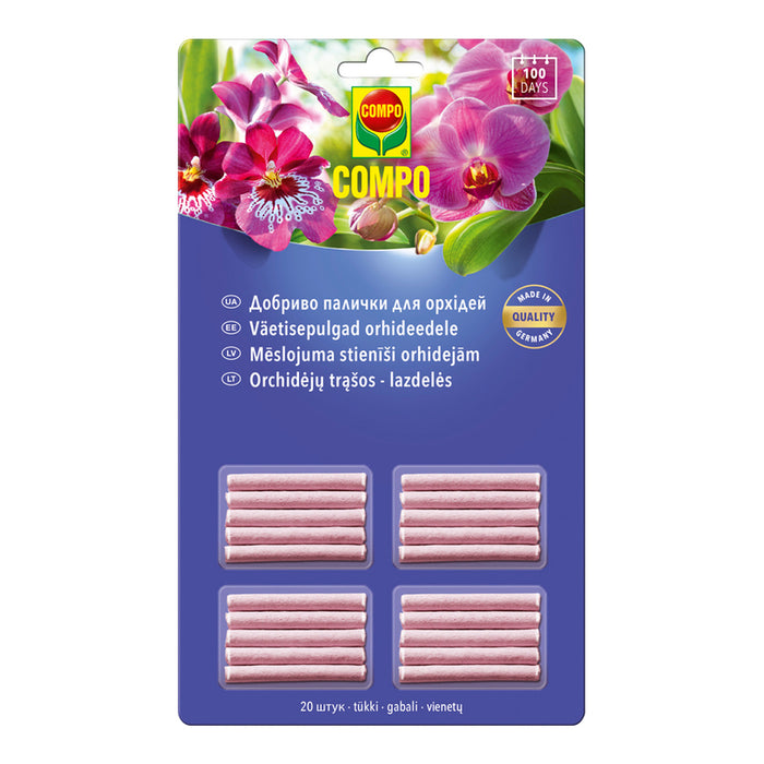 FERTILIZER OF ORCHID STICKS 20PCS COMPO
