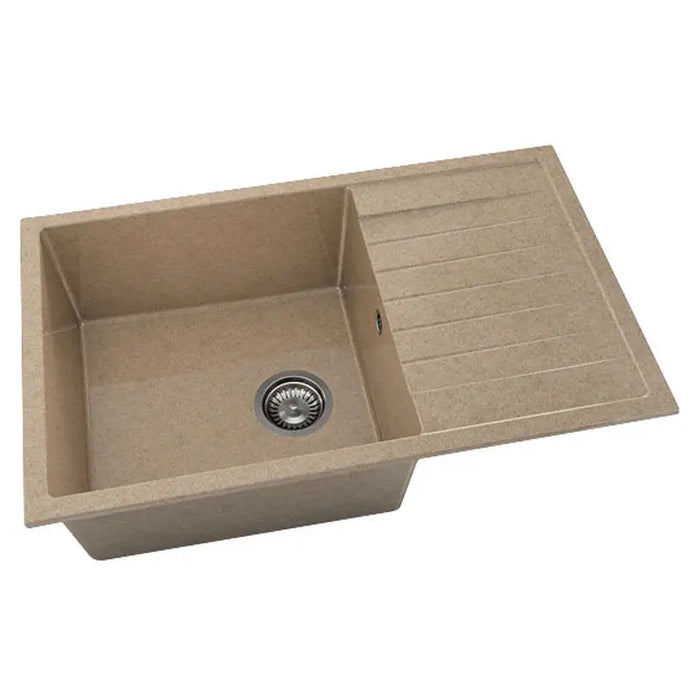 COMPOSITE KITCHEN SINK 80X49 CM FAT 228 GRANIXITE - Кухненски мивки<<<Кухненски мивки<<<Кухня<<<Praktiker