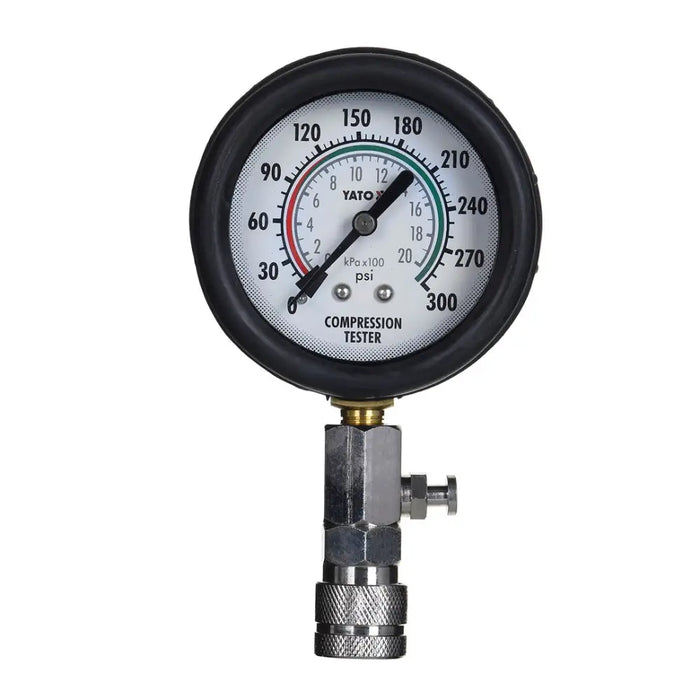 COMPRESSION PRESSURE GAUGE FOR GASOLINE ENGINES 8 PCS. YATO YT-73022 - MetersURP-MIE<<<Measuring equipmentURP<<<ActionPL