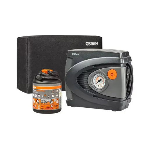 COMPRESSOR AND ADHESIVE KIT OTSK6ESN KIT TYRESEAL OSRAM - Грижа за гумите<<<Грижа за автомобила<<<AmperelB2B