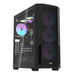 Computer case Darkflash DF2100 + 4 ARGB fans (black) - With fan<<<PC Cases<<<Gaming<<<InnproXML