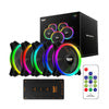 Computer Fan Set ARGB Darkflash DR12 Pro 5in1 120x120 (black) - Fans<<<Computer cooling<<<Gaming<<<InnproXML