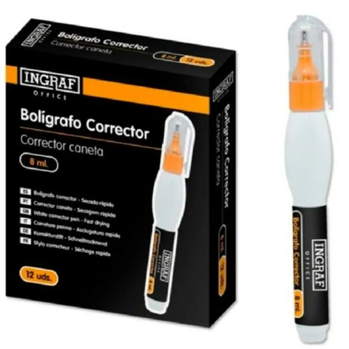 Concealer Pencil Ingraf 8 ml (12 Units) - Почистване Прахосмукачки И Гладене<<<Дом Градина<<<BigBuy&&&Други продукти за