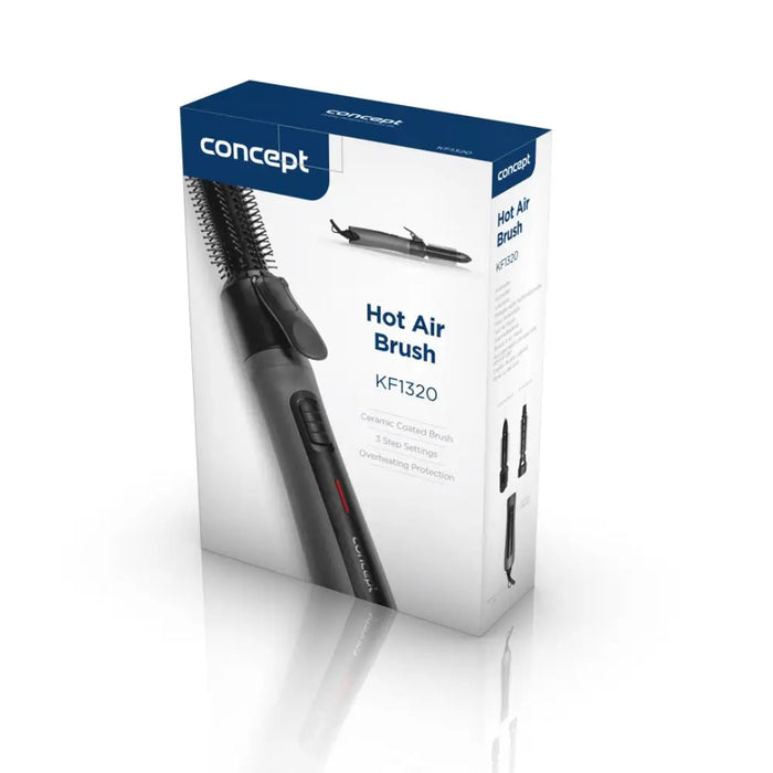 Concept KF1320 hair styling tool Curling iron Warm Grey 600 W 1.75 m - HairdryersAGD-SUS<<<Home Appliance