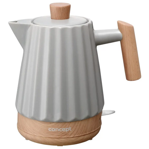 Concept RK0091 Ceramic electric kettle 1.5 l Light grey - Electric kettlesAGD-CZE<<<Home Appliance