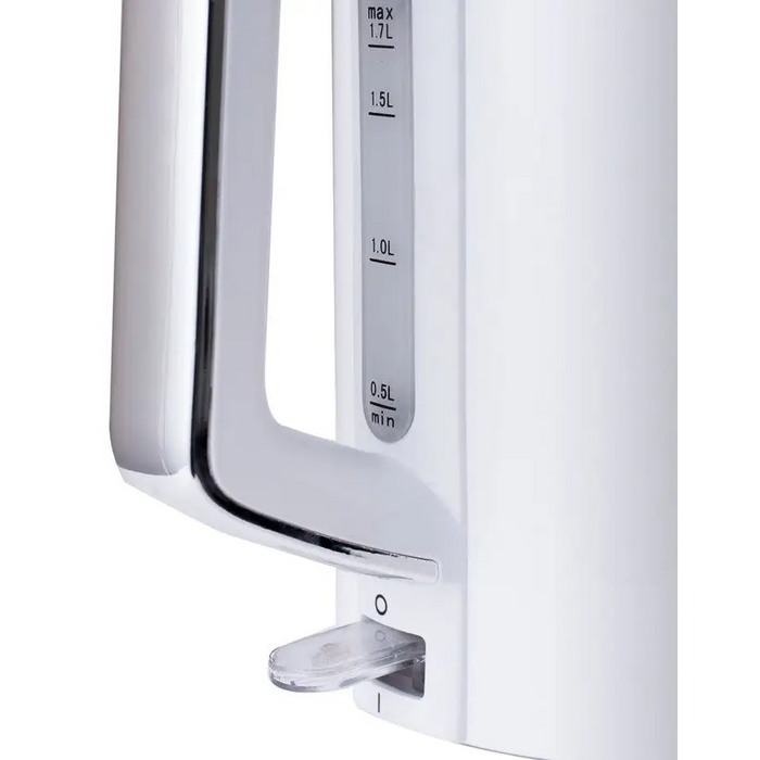 Concept RK3170 electric kettle 1.7 L 2200 W Stainless steel White - Electric kettlesAGD-CZE<<<Home Appliance