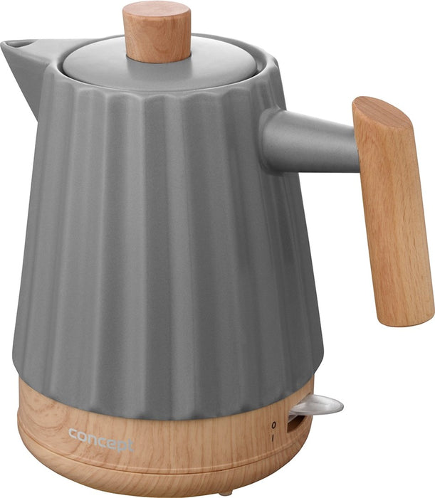 Concept RK0092 Ceramic electric kettle 1.5 l Dark grey