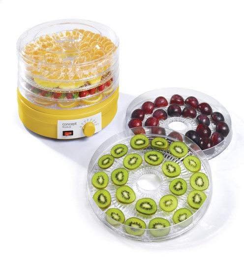 Concept SO1015 food dehydrator Yellow 245 W