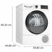 Condensation dryer BOSCH WQG24200ES 9K BC BCA DSP - Почистване Прахосмукачки И Гладене<<<Дом Градина<<<BigBuy&&&Сушилни