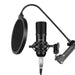 Condenser microphone Puluz PU612B Studio Broadcast - Studio<<<Microphones<<<Audio<<<InnproXML