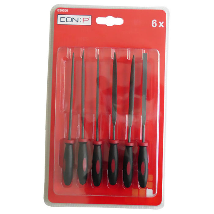 MINI FILES SET 6 PCS 100 MM CON:P