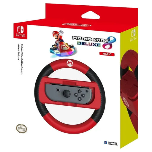 Console - accessory HORI Mario Kart 8 Deluxe WHEEL - MARIO (NSW) - Игрови конзоли<<<Конзоли и аксесоари<<<ТВ Аудио
