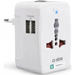 Contact adapter SBS International adapter with 2 USB 1A ports TTTRAVADAPT2USB1A - Адаптери<<<Аксесоари за