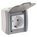 CONTACT OPEN MOUNT IP54 MONO OCTANS - Ключове и контакти<<<Електроматериали<<<Praktiker&&&Ключове и