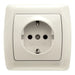 CONTACT SINGLE VIKO BY PANASONIC Carmen - Ключове и контакти<<<Електроматериали<<<Praktiker&&&Ключове и