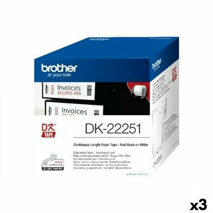 Continuous Thermal Paper Tape Brother DK-22251 - Електроника Периферни и резервни части<<<Компютри|