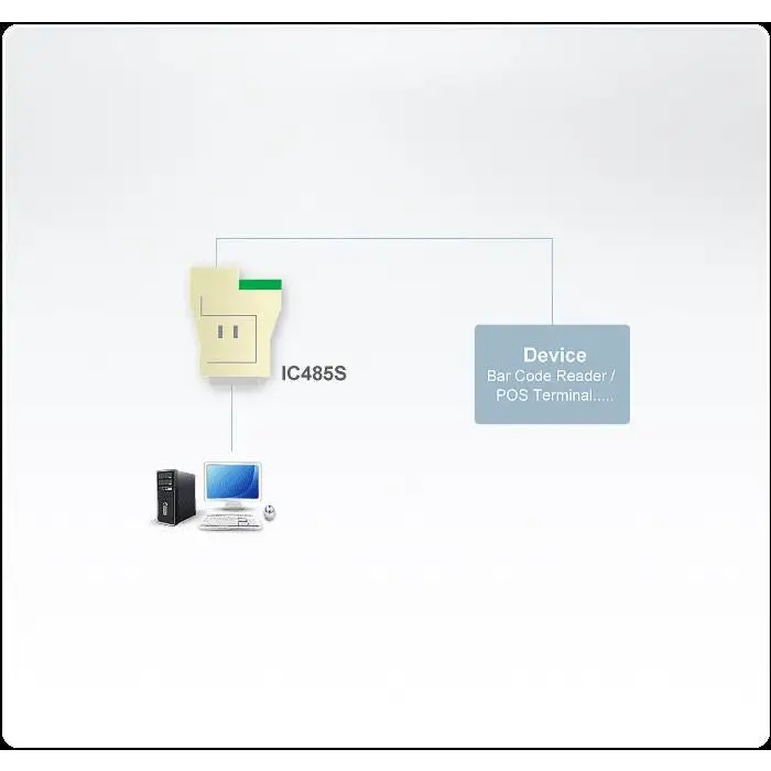 Converter ATEN IC485S RS-232 - RS-485 Power adapter - PC кабели<<<Кабели<<<ValiAPI