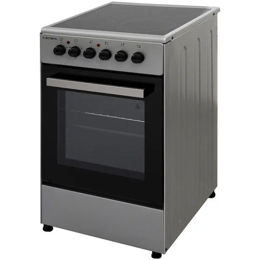 Cooker (current) Crown CEC-5060V IX Ceramic INOX - Готварски печки<<<Домакински електроуреди<<<ZoraSite