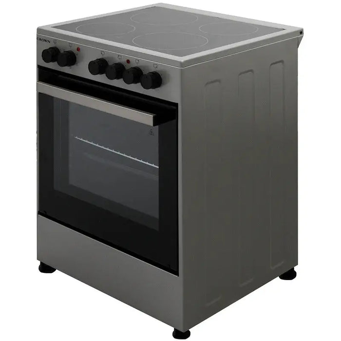 Cooker (current) Crown CEC-6060V IX Ceramic INOX - Готварски печки<<<Домакински електроуреди<<<ZoraSite