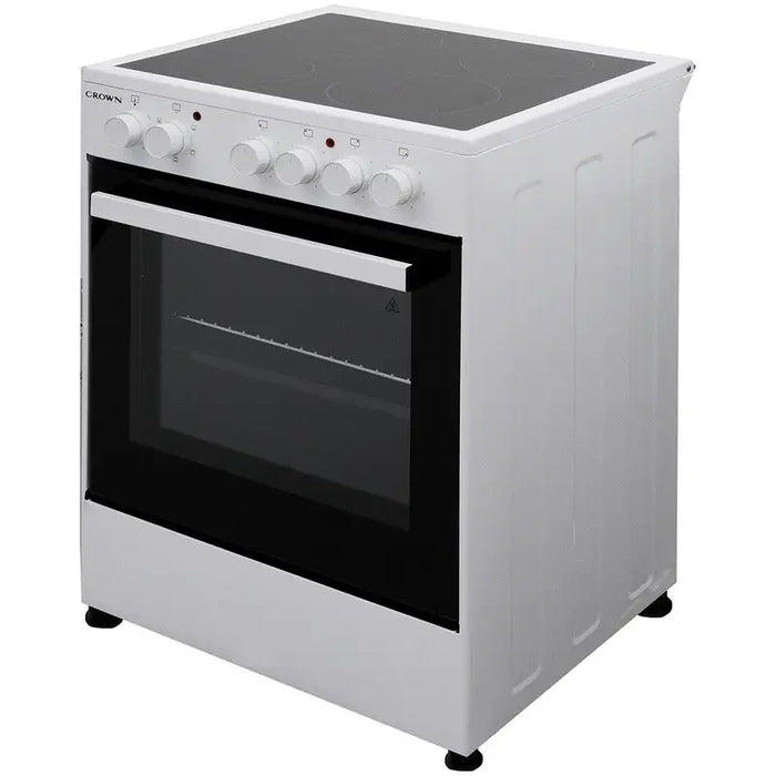 Cooker (current) Crown CEC-6060V W Ceramic White - Готварски печки<<<Домакински електроуреди<<<ZoraSite