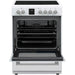 Cooker (current) Sharp KF-76FVDT22WMK-EU Ceramic White - Готварски печки<<<Домакински електроуреди<<<ZoraSite