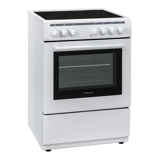 Cooker (electric) Finlux FLCM 6000A Ceramic White - Готварски печки<<<Домакински електроуреди<<<ZoraSite