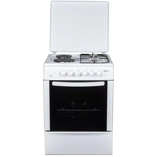 Cooker (electric/gas) Crown CR-6060V 2 gas 2 current White - Готварски печки<<<Домакински електроуреди<<<ZoraSite