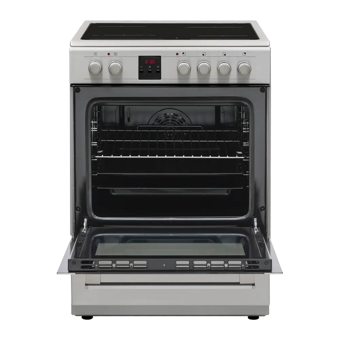 Cooker (electric) Sharp KF-76FVDD22IMK-CH Ceramic INOX - Готварски печки<<<Домакински електроуреди<<<ZoraSite