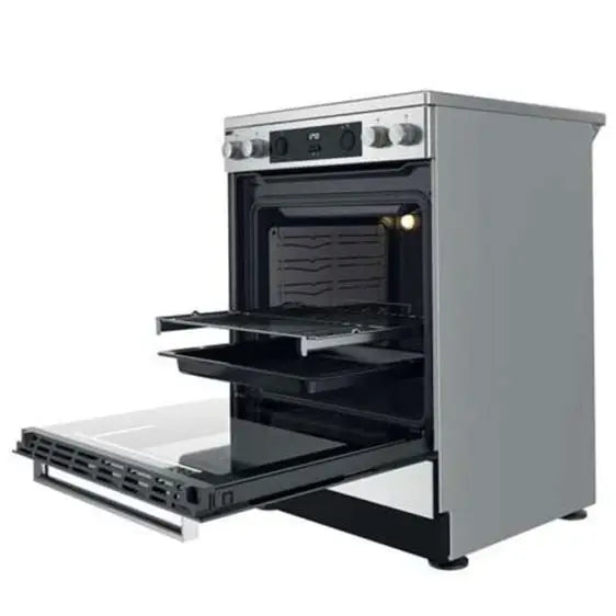 Cooker (electric) Whirlpool WS68V8CCXT*** Ceramic INOX - Последни бройки<<<Едра бяла техника<<<TechnoMix&&&Готварски