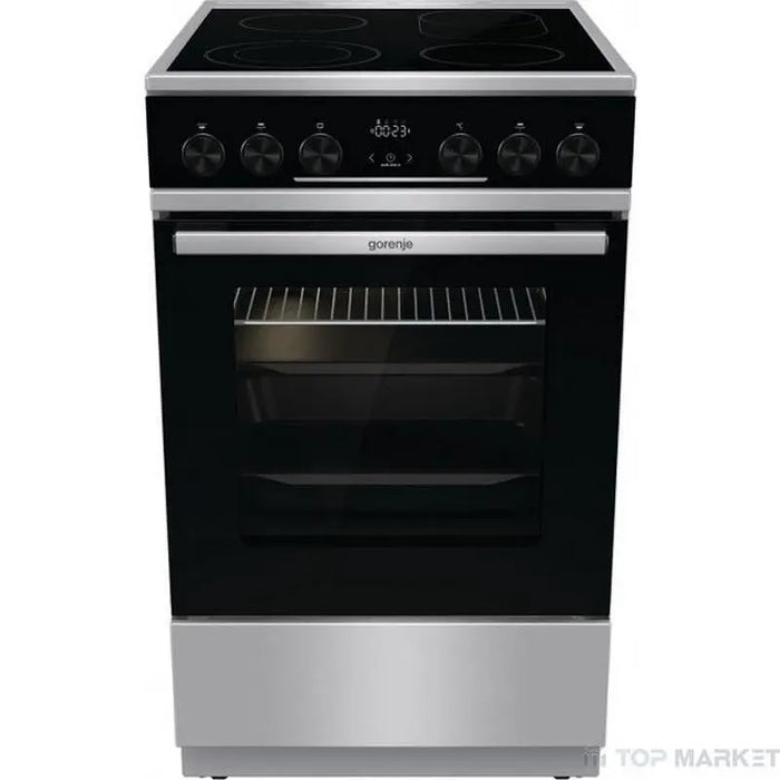 Cooker GORENJE GEC5C61XPA - Стъклокерамични печки<<<Готварски печки<<<Едра бяла техника<<<TechnoMix&&&Готв. печки с