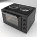 Cooker (mini) Crown CMO-355BF 2 current Black - Мини готварски печки<<<Домакински електроуреди<<<ZoraSite
