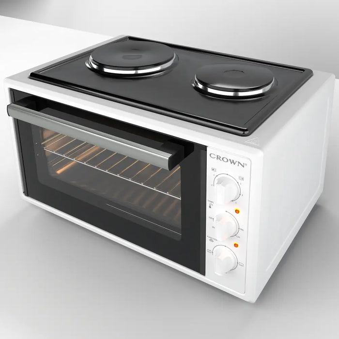 Cooker (mini) Crown CMO-466WF 2 current White - Мини готварски печки<<<Домакински електроуреди<<<ZoraSite