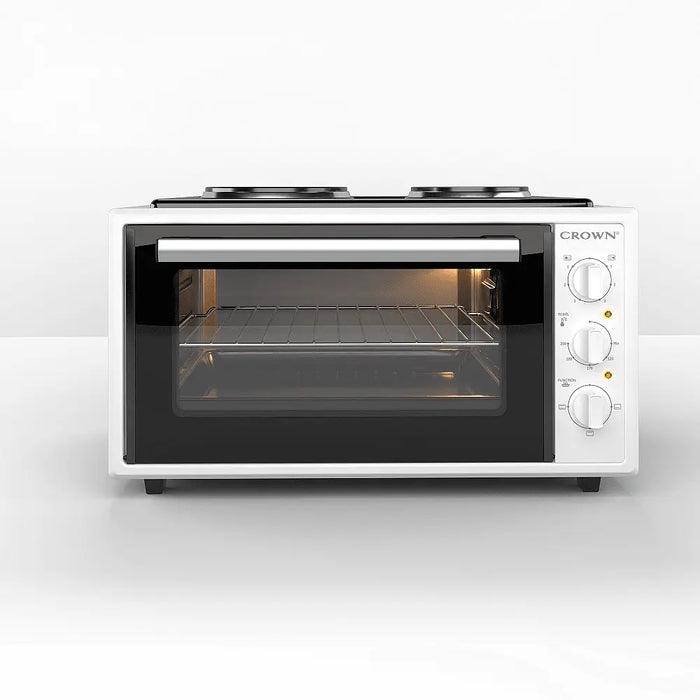Cooker (mini) Crown CMO-466WF 2 current White - Мини готварски печки<<<Домакински електроуреди<<<ZoraSite