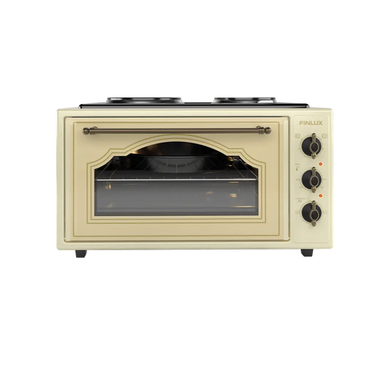 Cooker (mini) Finlux FMC-9601DP 2 current Champagne - Мини готварски печки<<<Домакински електроуреди<<<ZoraSite