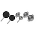 Cookware set 6 pieces BOSCH HEZ9SE060 - Аксесоари<<<BOSCH плотове<<<BOSCH<<<PolyComp&&&Домакински съдове<<<Уреди за