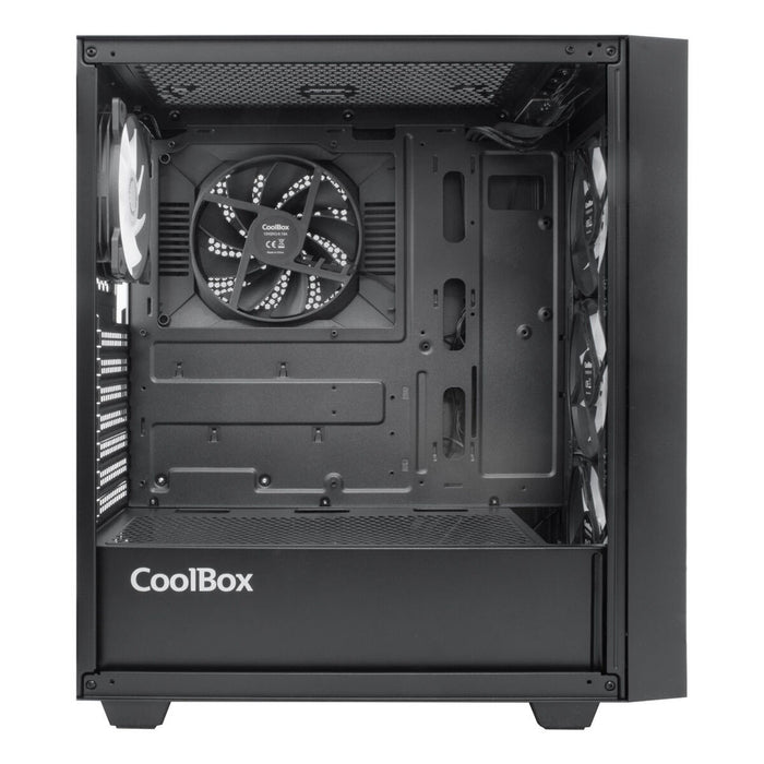 ATX Semi-tower Box CoolBox COO-CHA-GA300B-0 Black