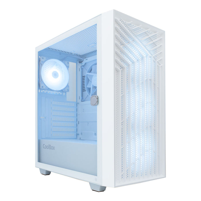 ATX Semi-tower Box CoolBox COO-CHA-GA300W-0 White